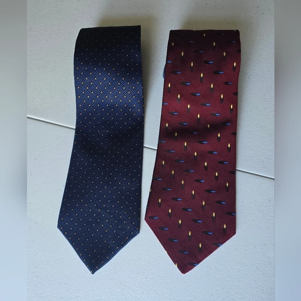 Tommy Hilfiger Bundle Mens blue&red ties